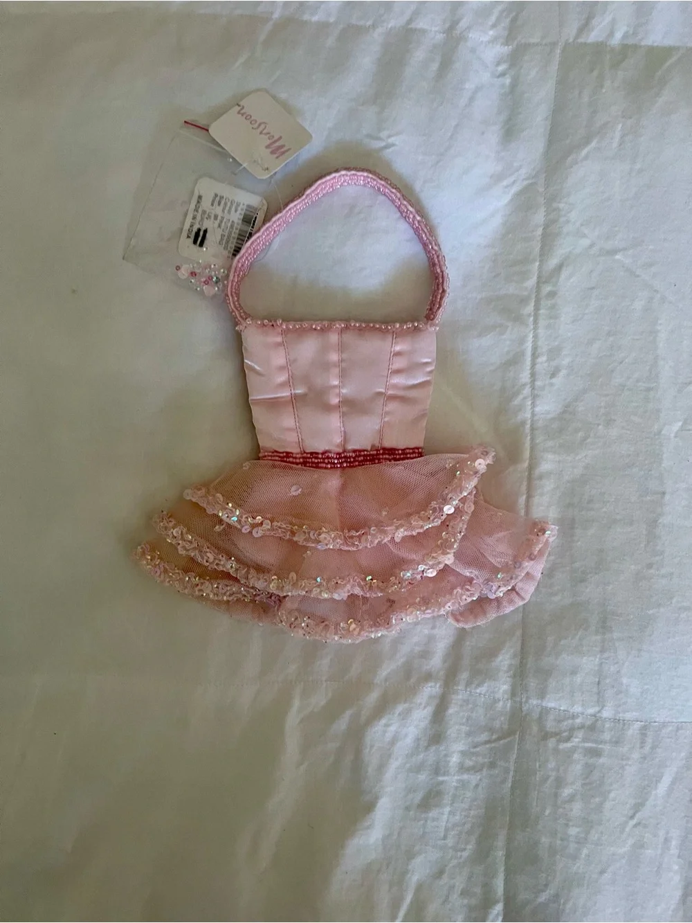 NWT Monsoon Pink Tulle Ballet Dress Purse